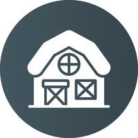 Barn Creative Icon Design vector