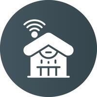 Infrared Sensor Creative Icon Design vector