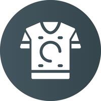 diseño de icono creativo de camiseta vector