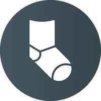 Sock Creative Icon Design vector