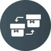 Replacement Creative Icon Design vector
