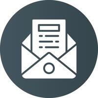 diseño de icono creativo de correo vector