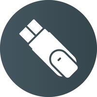 diseño de icono creativo de unidad flash usb vector