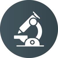 Microscope Creative Icon Design vector