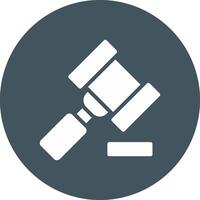 Gavel Creative Icon Design vector