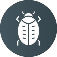 Bug Creative Icon Design vector