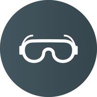 Lab Goggles Creative Icon Design vector