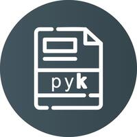 pyk Creative Icon Design vector