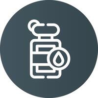 Canteen Creative Icon Design vector