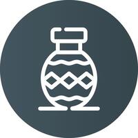 Vase Creative Icon Design vector