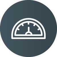 Speedometer Creative Icon Design vector