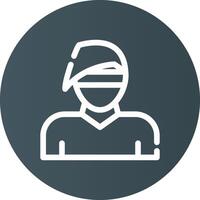 Wanted Creative Icon Design vector