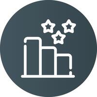 Rank Creative Icon Design vector