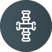 Pipeline Creative Icon Design vector