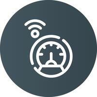 Smart Meter Creative Icon Design vector