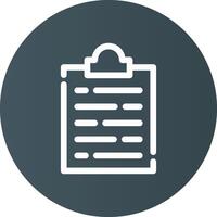 Clipboard Creative Icon Design vector