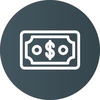 diseño de icono creativo de dinero vector