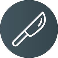 Knife Creative Icon Design vector