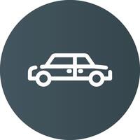 Limousine Creative Icon Design vector