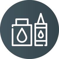 Glue Stick Creative Icon Design vector