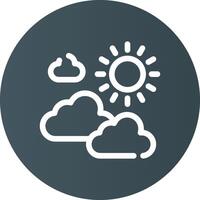 Sun Creative Icon Design vector