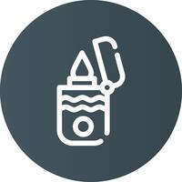 Lighter Creative Icon Design vector