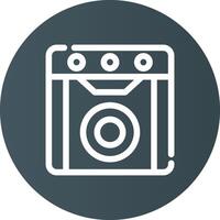 Dishwasher Creative Icon Design vector