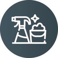 Cleanliness Creative Icon Design vector