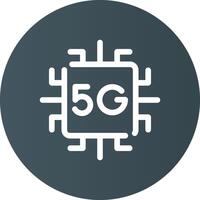 5G Creative Icon Design vector