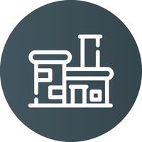 Factory Creative Icon Design vector