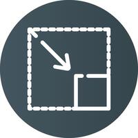 Downsizing Creative Icon Design vector