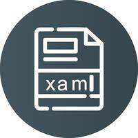 xaml creativo icono diseño vector