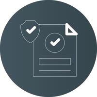 Compliant Creative Icon Design vector