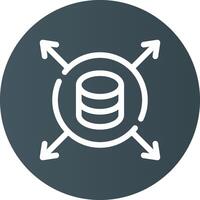 Data Driven Creative Icon Design vector