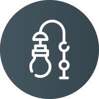 Lightbulb Creative Icon Design vector