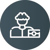 Photographer Creative Icon Design vector