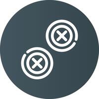 Buttons Creative Icon Design vector