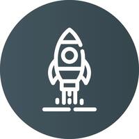 Rocket Creative Icon Design vector