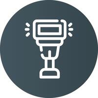 Camera Flash Creative Icon Design vector