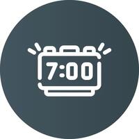 Alarm Creative Icon Design vector