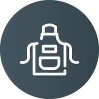 Apron Creative Icon Design vector