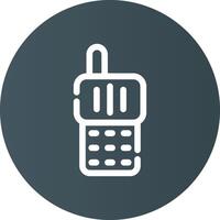 Walkie Talkies Creative Icon Design vector