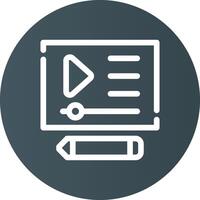 Create Content Creative Icon Design vector