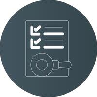 Case File Creative Icon Design vector