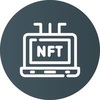 Nft Creative Icon Design vector