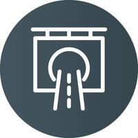 Tunnel Creative Icon Design vector