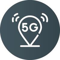 5G Creative Icon Design vector