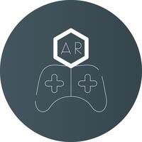 Ar Controller Creative Icon Design vector