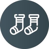 Baby Socks Creative Icon Design vector