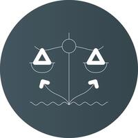 Law Creative Icon Design vector